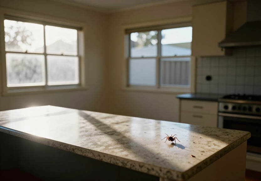 Termite damage in a Meadowbank home before treatment